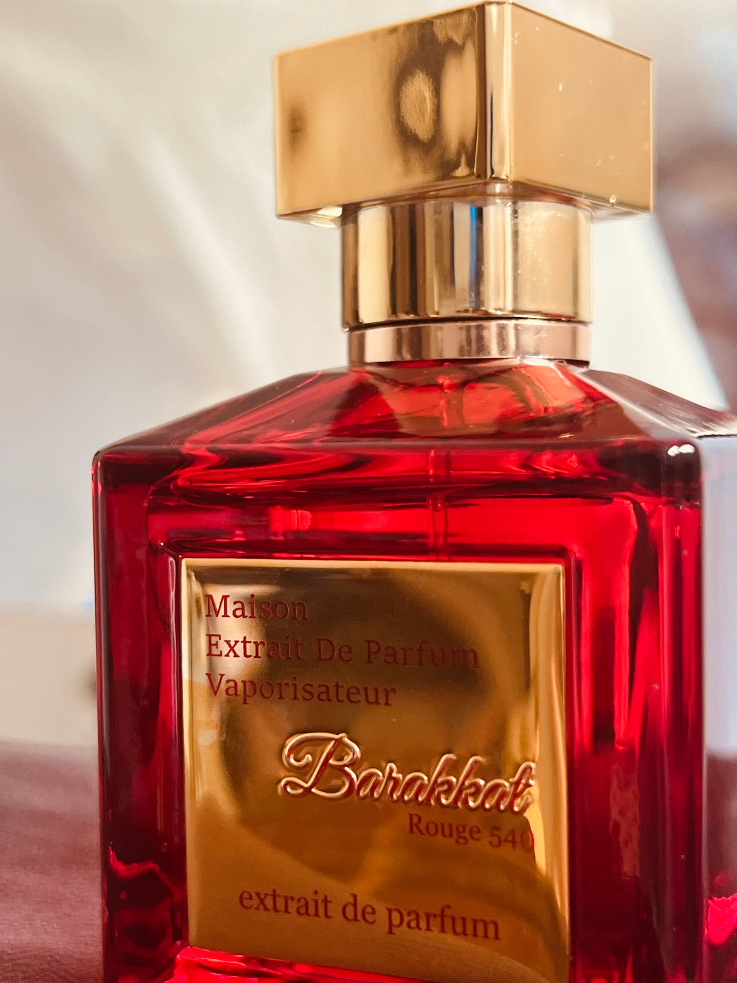 Barakkat Rouge 540 100ml -  𝙄𝙣𝙨𝙥𝙞𝙧𝙖𝙩𝙞𝙤𝙣 𝙁𝙧𝙖𝙣𝙘𝙞𝙨 𝙆𝙪𝙧𝙙𝙞𝙟𝙖𝙣 𝘽𝙖𝙘𝙘𝙖𝙧𝙖𝙩 𝙧𝙤𝙪𝙜𝙚